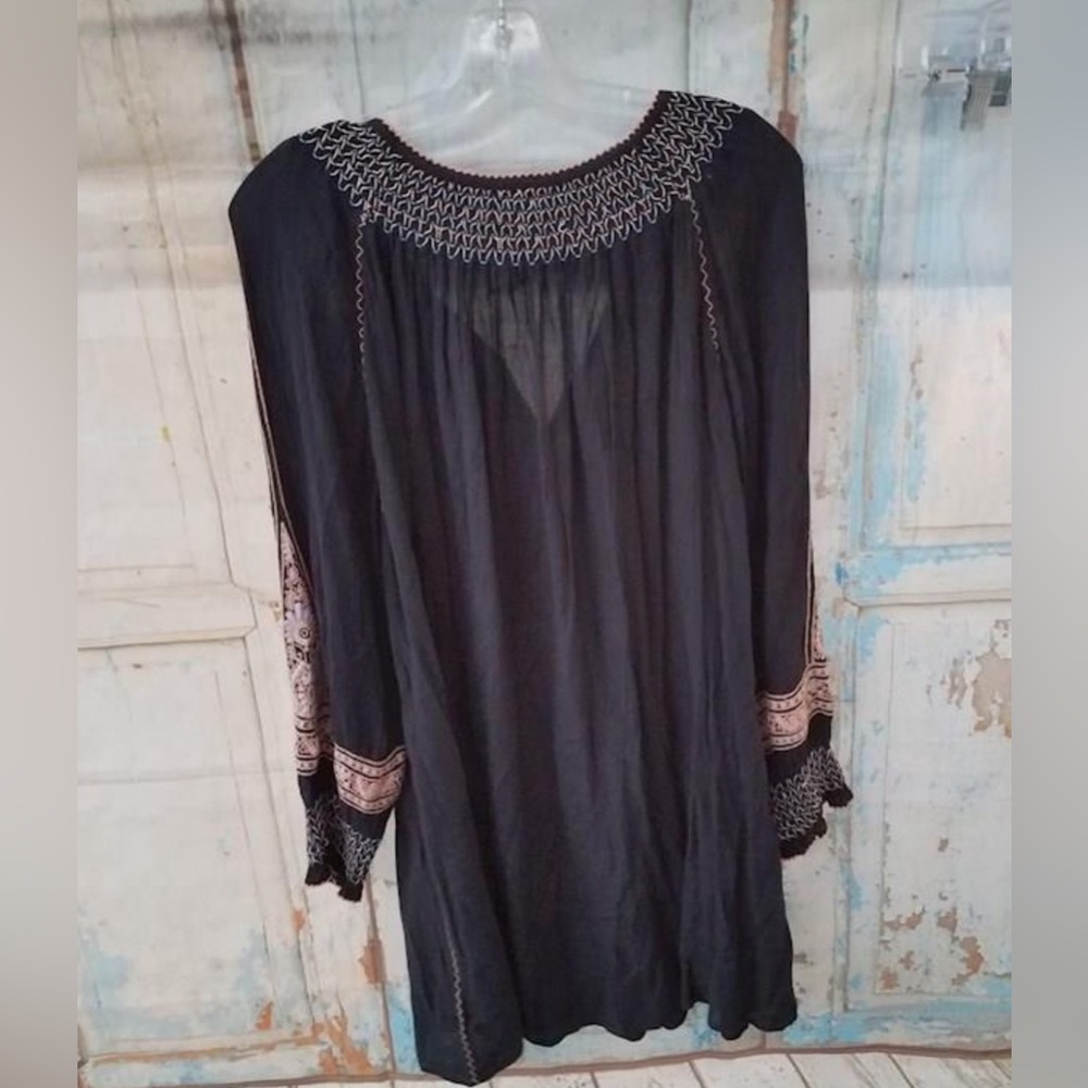 Free People Wind Willow Boho mini Dress - Picture 4 of 5